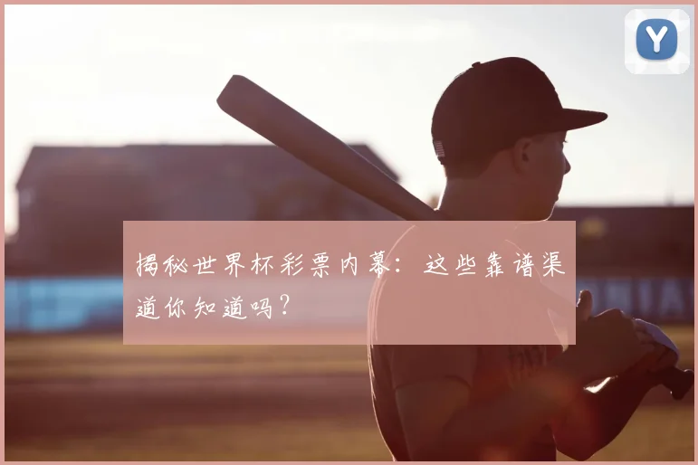 揭秘世界杯彩票内幕：这些靠谱渠道你知道吗？
